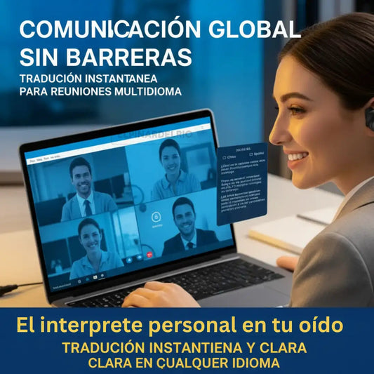 AUDÍFONOS TRADUCTORES Travel Master®- Entiende más de 150 idiomas en tiempo real.